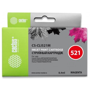 Картридж Cactus CS-CLI521M