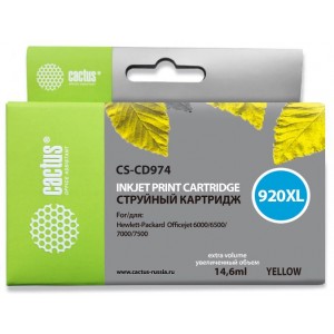 Картридж Cactus CS-CD974 №920XL