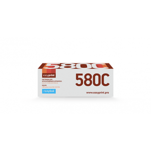 Тонер-картридж EasyPrint LK-580C Тонер-картридж EasyPrint LK-580C