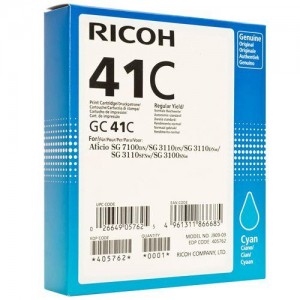 Картридж гелевый Ricoh GC 41C (405762)