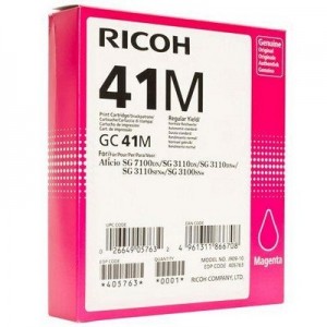 Картридж гелевый Ricoh GC 41M (405763)