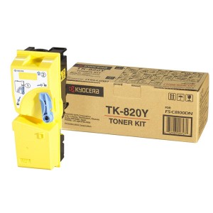 Тонер-картридж Kyocera TK-820Y